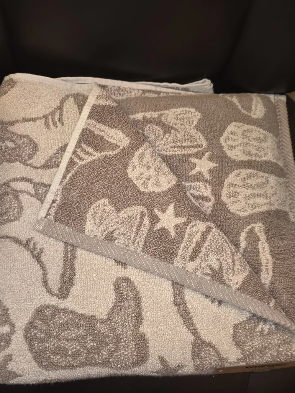 Wrangler Quick Dry Bath Towel - Neutral Pattern